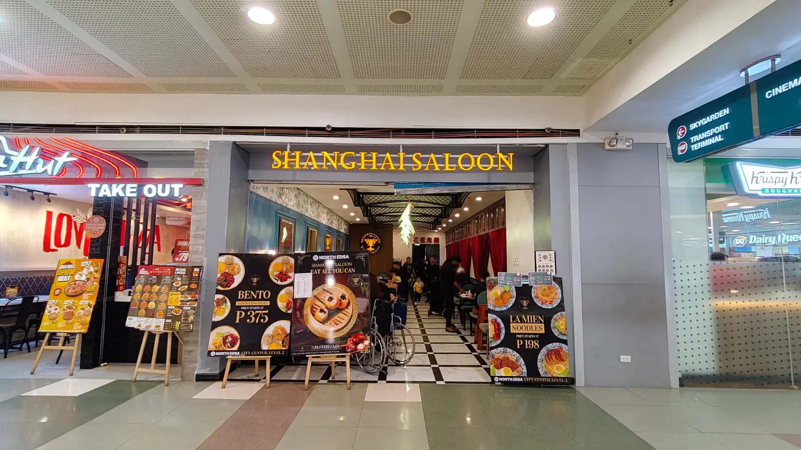 SHANGHAI SALOON in SM City North EDSA